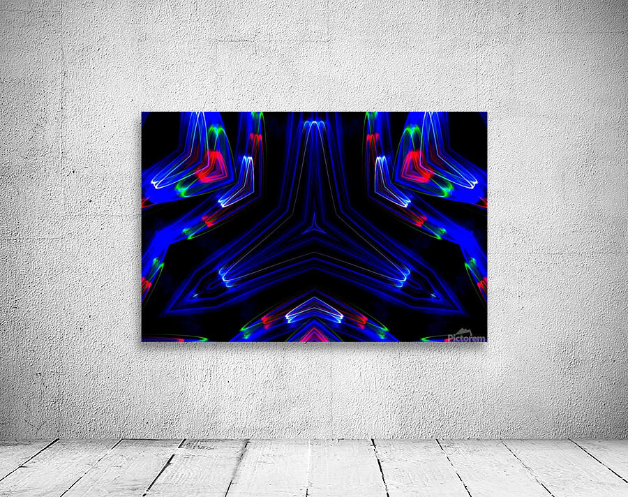 Blue Lights Wall Preview