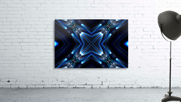 Blue Lights Wall Preview
