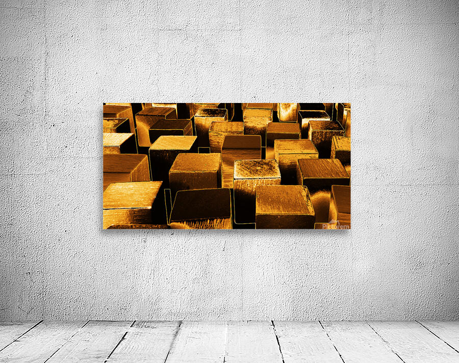 Abstract cubes Wall Preview