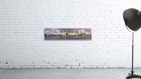 Panorama city Wall Preview
