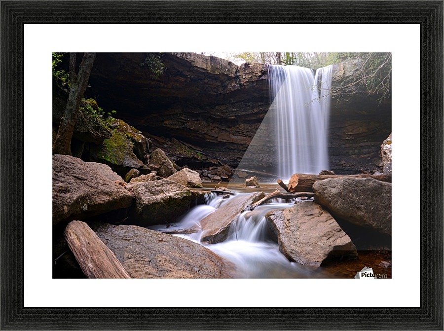 Cucumber Falls Picture Frame print