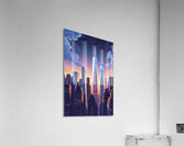 Manhattan Illlustration Acrylic Print