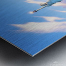 Couple in New York illustration Metal print