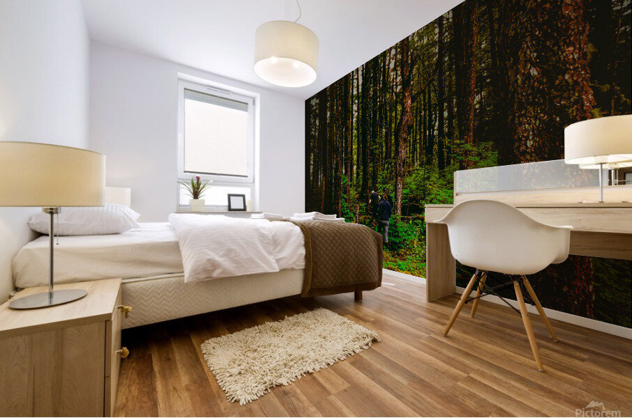 Alaskan Forest Mural print
