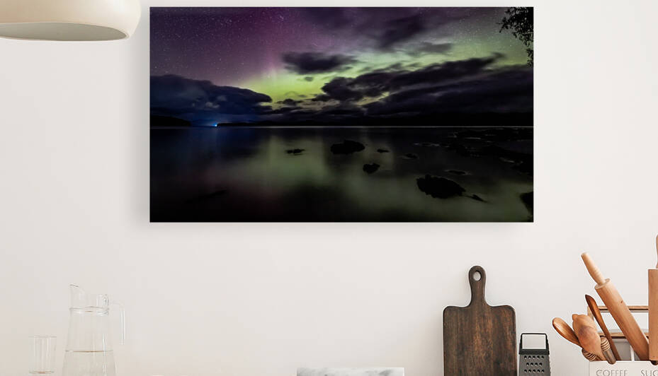 Aurora Reflections by Kenneth White