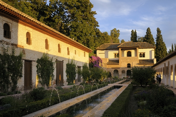 Patio de la Acequia   Generalife The Alhambra Granada Andalusia Spain Digital Download