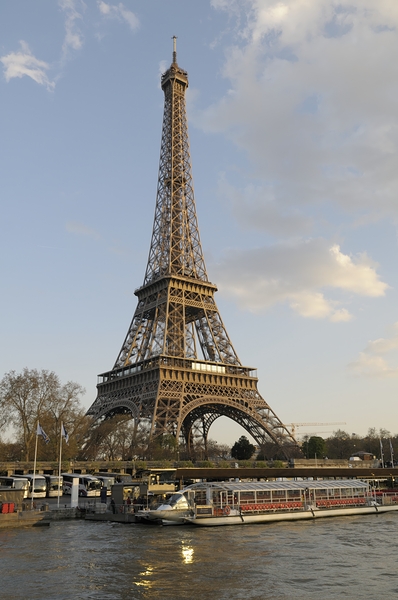 Sightseeing boats and the Eiffel Tower Paris Digital Download