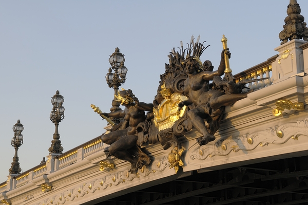 Nymphs of the Seine on Pont Alexandre III - Paris Digital Download