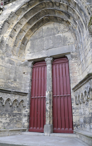 Entrance door. Cathedrale St-Cyr-Sainte Julitte. Nevers. France Digital Download