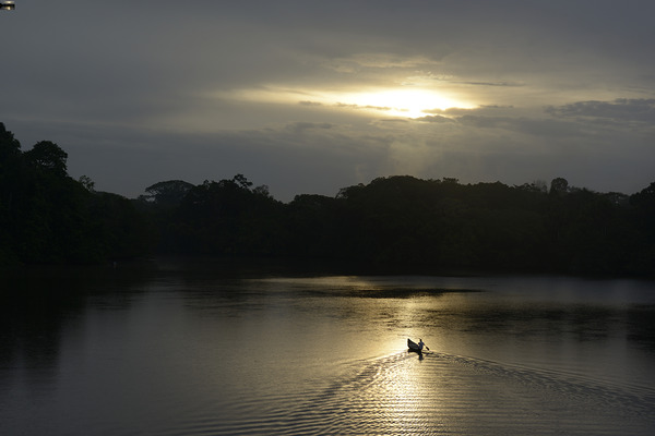 Canoeing on Lake Garzacocha - Amazon Digital Download
