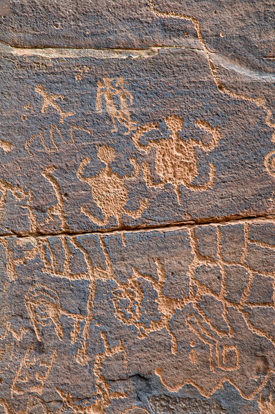 Ancient petroglyphs showcasing animal figures and geometric designs Crane Petroglyph Site Verde Valley Arizona Digital Download