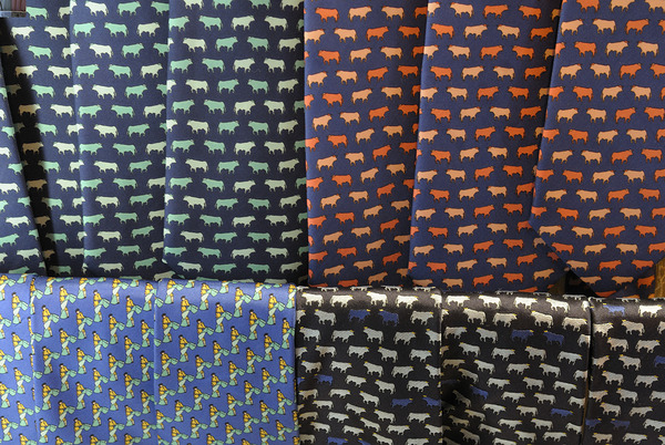 Textile with bull design Carrera de Espinel Ronda Málaga Andalusia Spain Digital Download