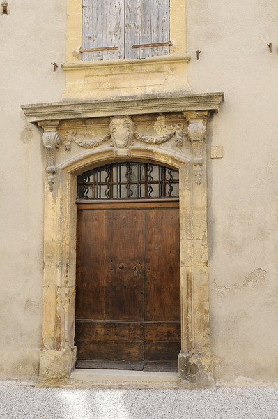 Ornate entry door. Lourmarin. France Digital Download