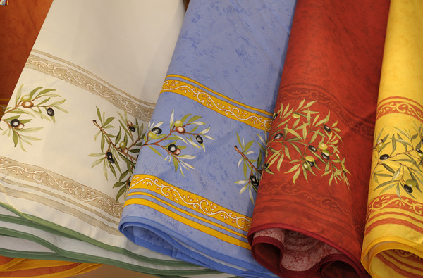 Red and Yellow Textiles - Aix-en-Provence Digital Download