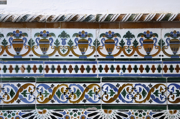 Ceramic tile Casa Don Bosco Ronda Málaga Andalusia Spain Digital Download