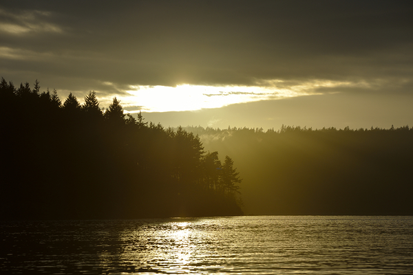 Sunset - James Island - San Juan Islands Digital Download