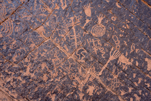 Petroglyphs - Valley of Fire State Park Digital Download