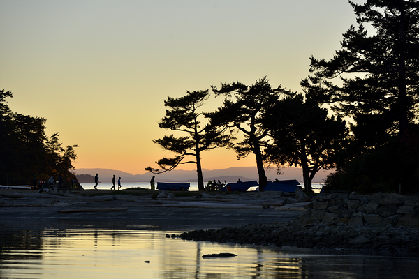 Sucia Island Sunset - San Juan Islands Digital Download