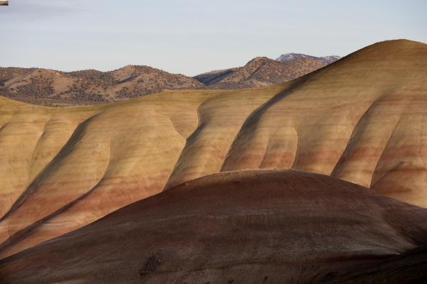 Colorful layers of sediment - John Day Fossil Beds Digital Download