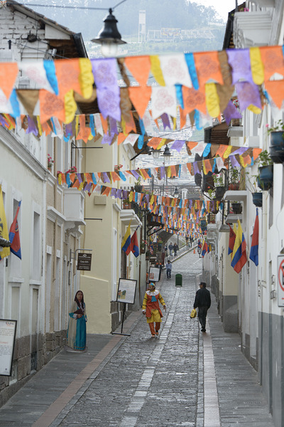 Calle Morales La Ronda. Quito. Ecuador Digital Download