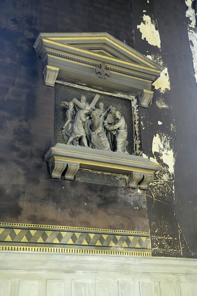 Carved crucifixion scene Eglise Saint Pothin Digital Download