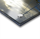 Dinghy heading out to the anchorage Acrylic print