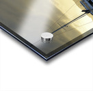 Passenger ferry and anchored catamaran at Sopers Hole Acrylic print