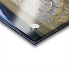 Dried mud exposed on the rippled sand - Mesquite Flat Sand Dunes Acrylic print