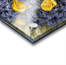 Dried roses and lavender flowers at market - Lourmarin Acrylic print