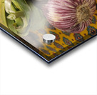 Garlic at the Friday market in Lourmarin Acrylic print