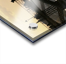 People taking in the view from Pont des Arts. Paris Acrylic print