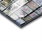 Postcards for sale on the banks of the Seine River - Paris Acrylic print