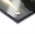 Canoeing on Lake Garzacocha at sunset La Selva Amazon Ecolodge Orellana Ecuador Acrylic print