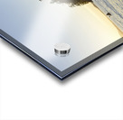 Sea kayaking under the sculpted sandstone cliffs Acrylic print