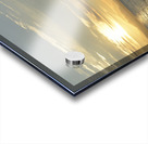 Sunset over Vancouver Island with silhouetted trees Acrylic print