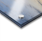 Silhouetted trees at sunset Acrylic print