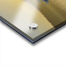 Small motor boat leaving Conover Cove Acrylic print