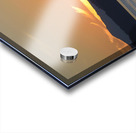 Kayakers near islets at the entrance to Princess Bay Acrylic print