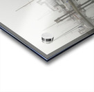 Foggy harbour - San Juan Island Acrylic print