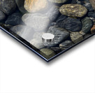 Polished rocks under the water. Sucia Island Acrylic print