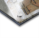 Old door and windows. Herry. France Acrylic print