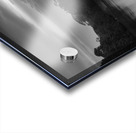 Canoeing on Lake Garzacocha Black and White Ecuador Acrylic print