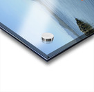 Two native canoes anchored in Tofino Harbour Acrylic print