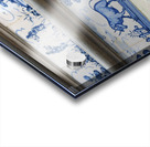 Ceramic tile stairs Plaza de Toros Bullring  Ronda Málaga Andalusia Spain Acrylic print