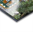 Ceramic tile bench with plants Casa Don Bosco Ronda Málaga Andalusia Spain Acrylic print