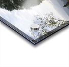 People enjoying the view from the Alameda del Tajo Ronda Málaga Andalusia Spain Acrylic print