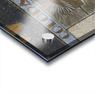 Bas relief plaque for Colorado is inlaid into Hoover Dams plazas surface one of the seven states that fall within the Colorado Rivers basin. Hoover Dam Arizona Nevada USA Acrylic print