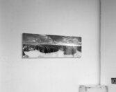 Cowichan Winter - Black & White Acrylic Print