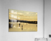 Fishing at sunset Patagonia Lake Acrylic Print