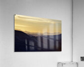 Sunrise in the mountains - Dantes View Acrylic Print